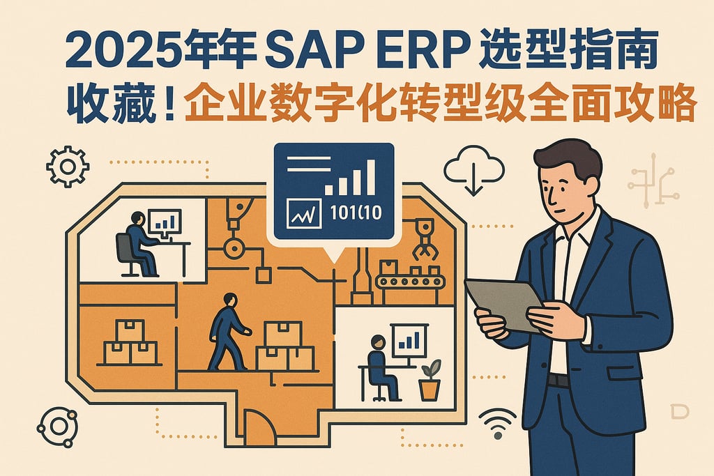 2025年SAP ERP选型指南，收藏！企业数字化转型超级全面攻略
